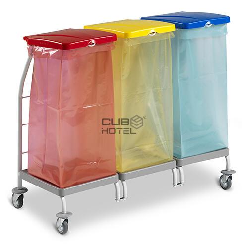 Carro TTS Dust sin Pedal 3x70 Litros